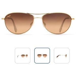 Maui Jim Baby Beach Gold Sunglasses